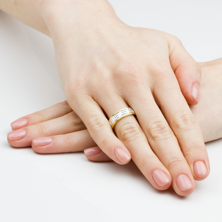 Obrączki ślubne z białego złota 6mm