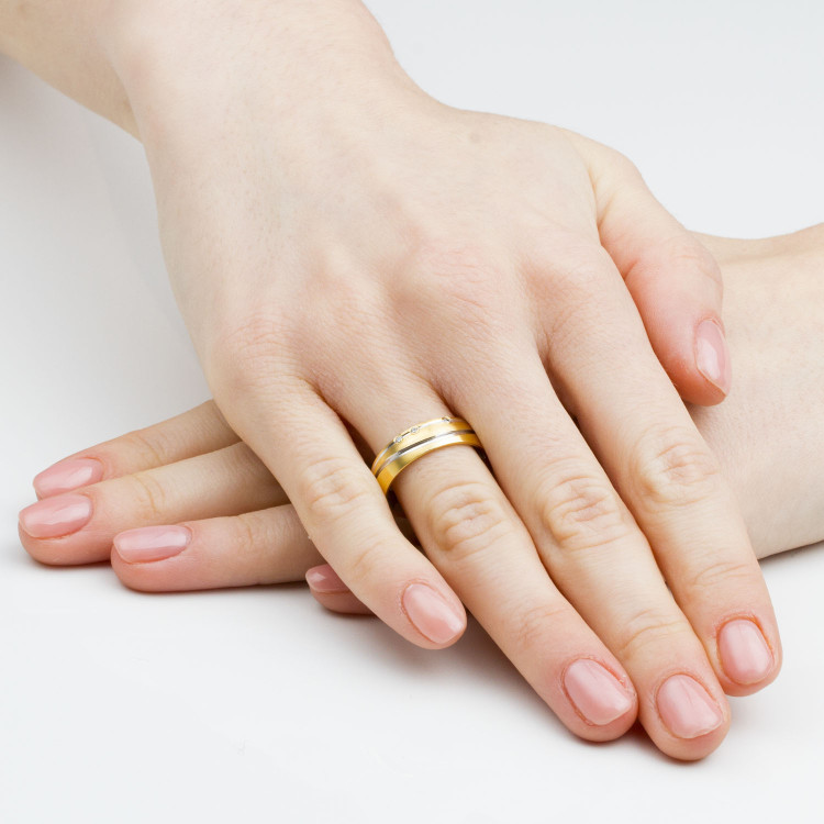 Obrączki ślubne z różowego złota 6mm