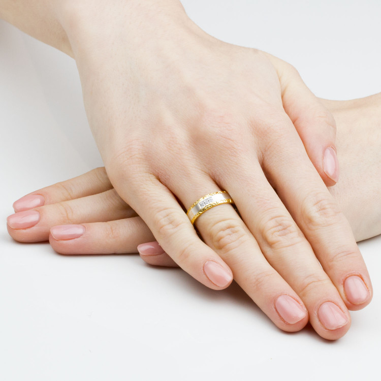 Obrączki ślubne z żółtego złota 5.5mm