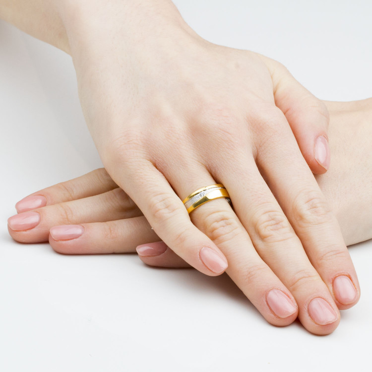 Obrączki ślubne z różowego złota 6mm