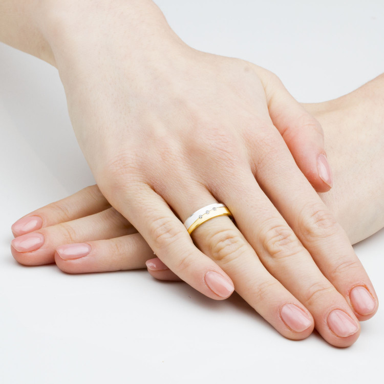 Obrączki ślubne z różowego złota 5.5mm