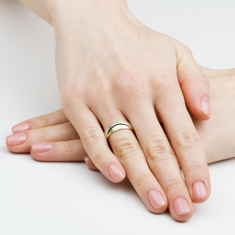 Obrączki ślubne z żółtego złota 5mm