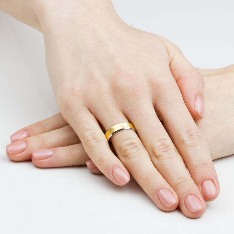 Obrączki ślubne z białego złota 5.5mm