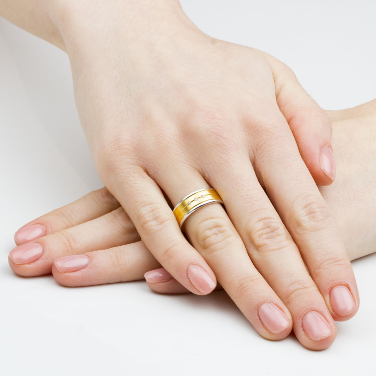 Obrączki ślubne z różowego złota 7mm