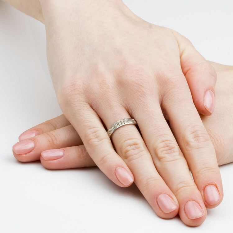 Obrączki ślubne z różowego złota 5mm