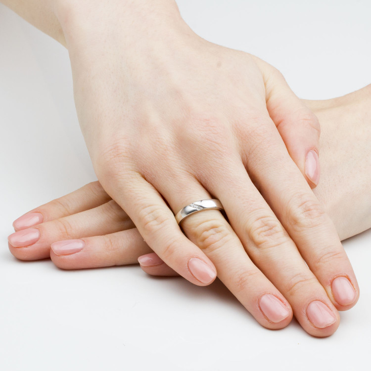 Obrączki ślubne z różowego złota 4mm