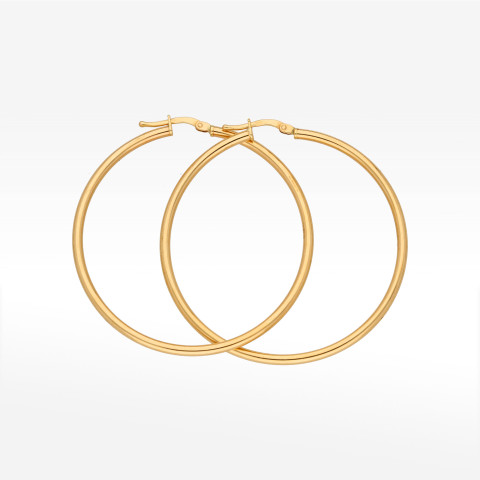 Kolczyki ze złota 4.5cm koła