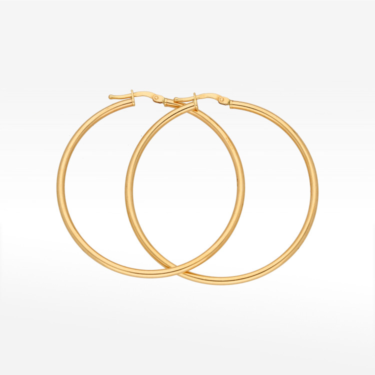 Kolczyki ze złota 4.5cm koła