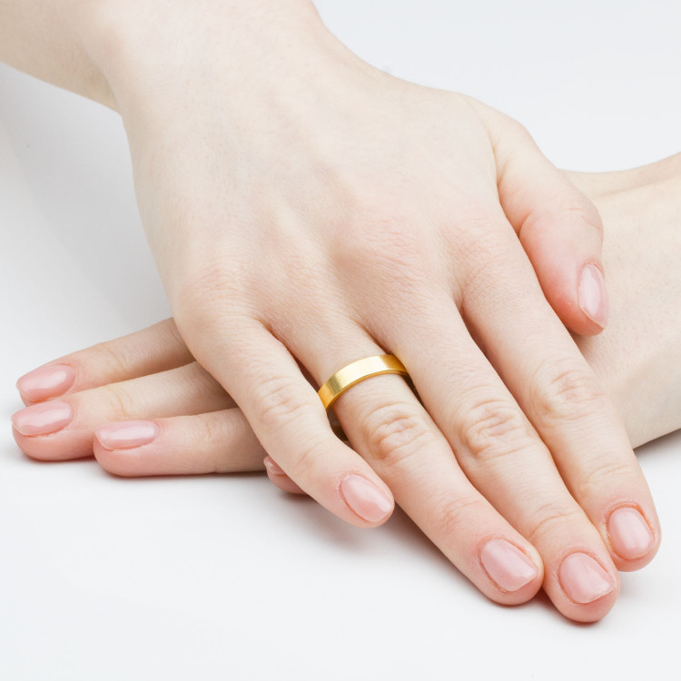 Klasyczne obrączki 4.5mm płaskie