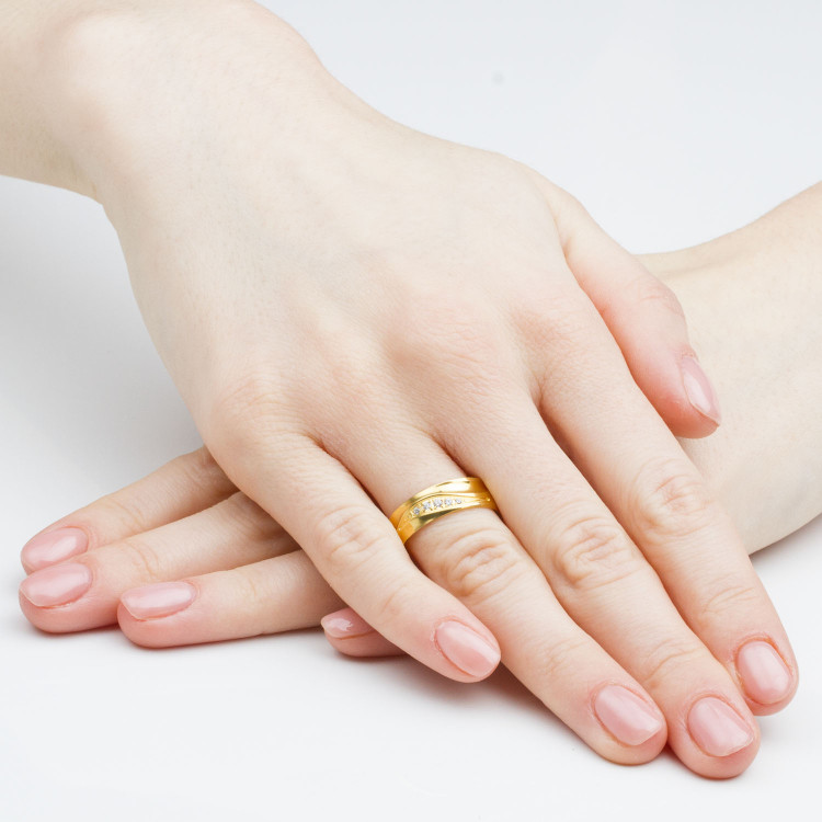 Obrączki ślubne z różowego złota 6mm