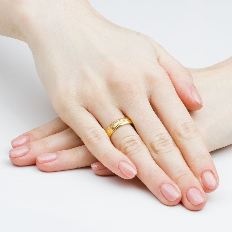 Obrączki ślubne z różowego złota 5mm