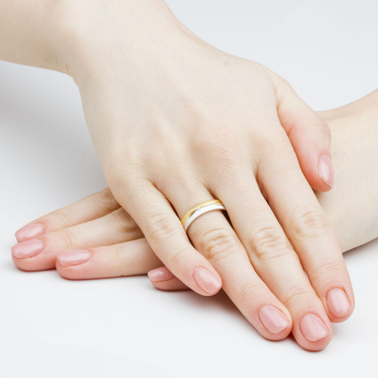 Obrączki ślubne z różowego złota 5mm