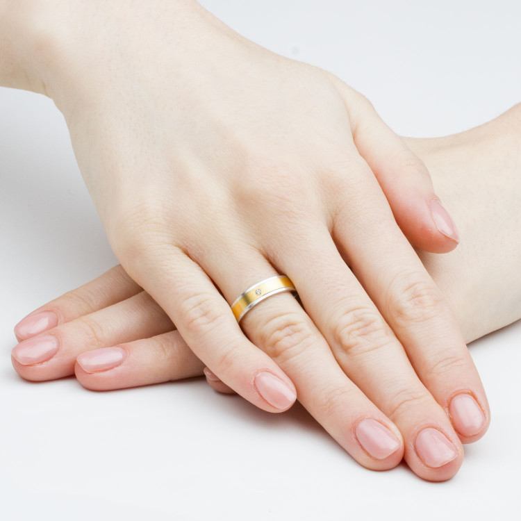 Obrączki ślubne z różowego złota 5mm