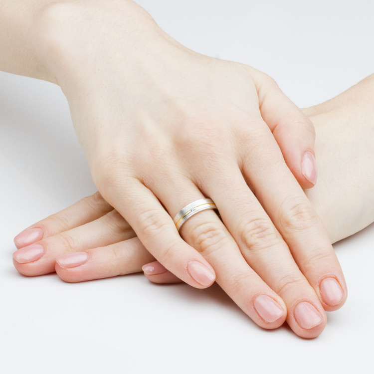 Obrączki ślubne z różowego złota 5mm