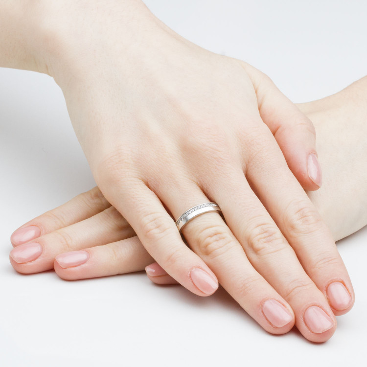 Obrączki ślubne z różowego złota 4mm