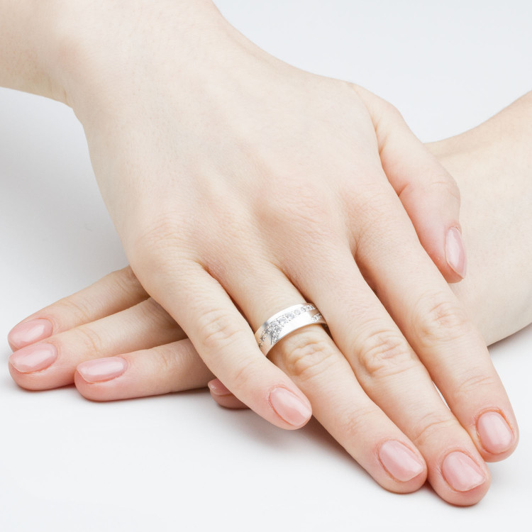 Obrączki ślubne z dwukolorowego złota 7mm