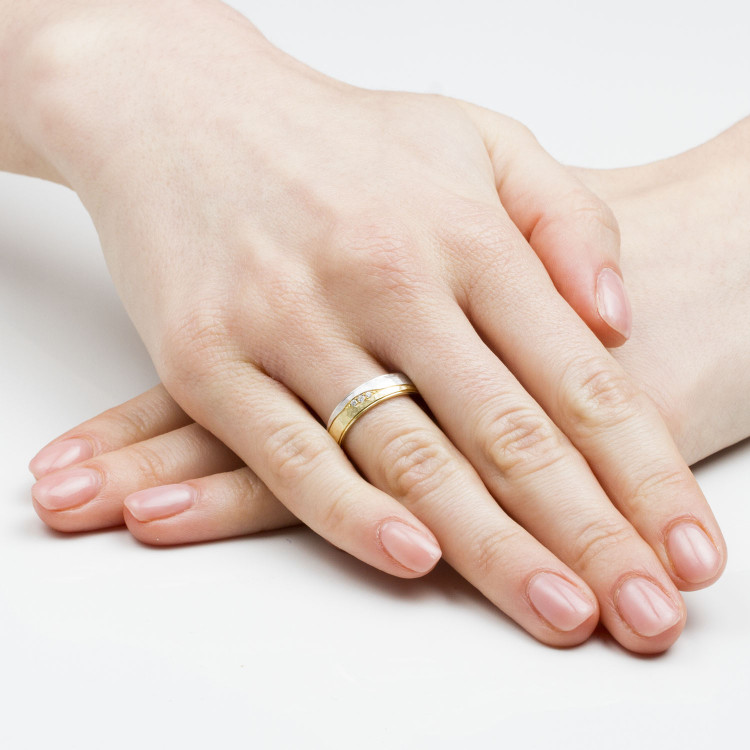 Obrączki ślubne z żółtego złota 5mm półokrągłe
