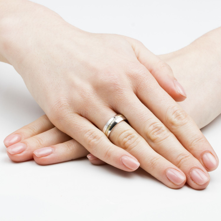 Obrączki ślubne z żółtego złota 6mm półokrągłe