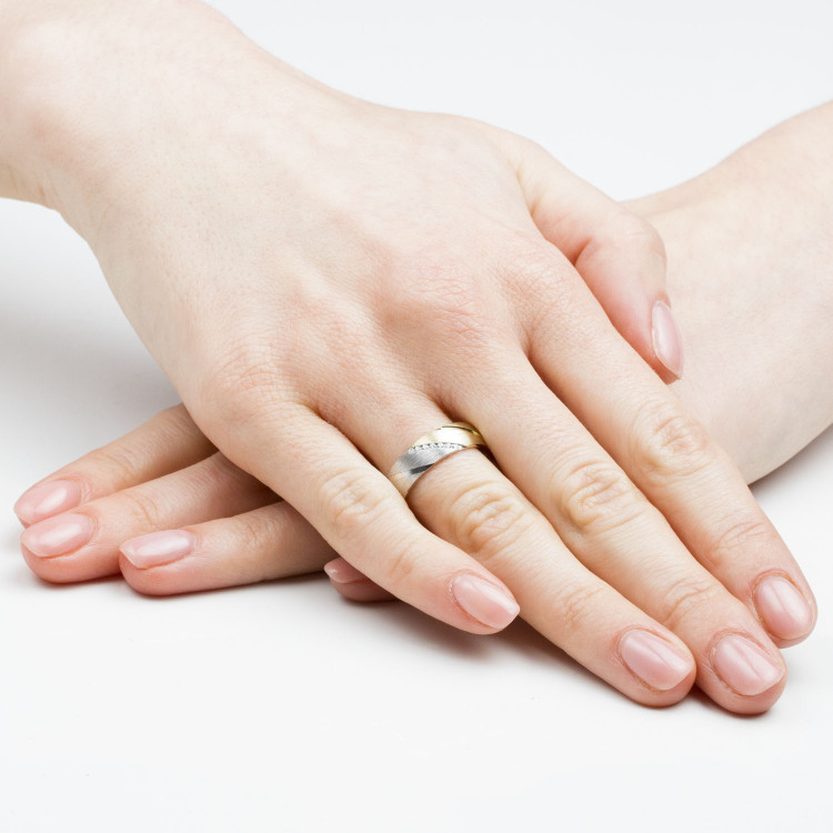 Obrączki ślubne z różowego złota 5.5mm półokrągłe