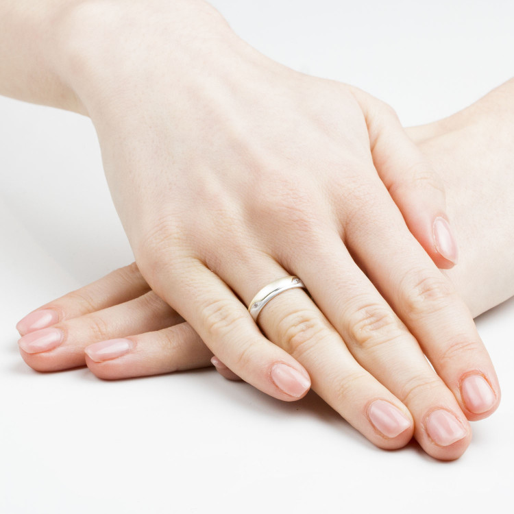 Obrączki ślubne z dwukolorowego złota 4.5mm półokrągłe