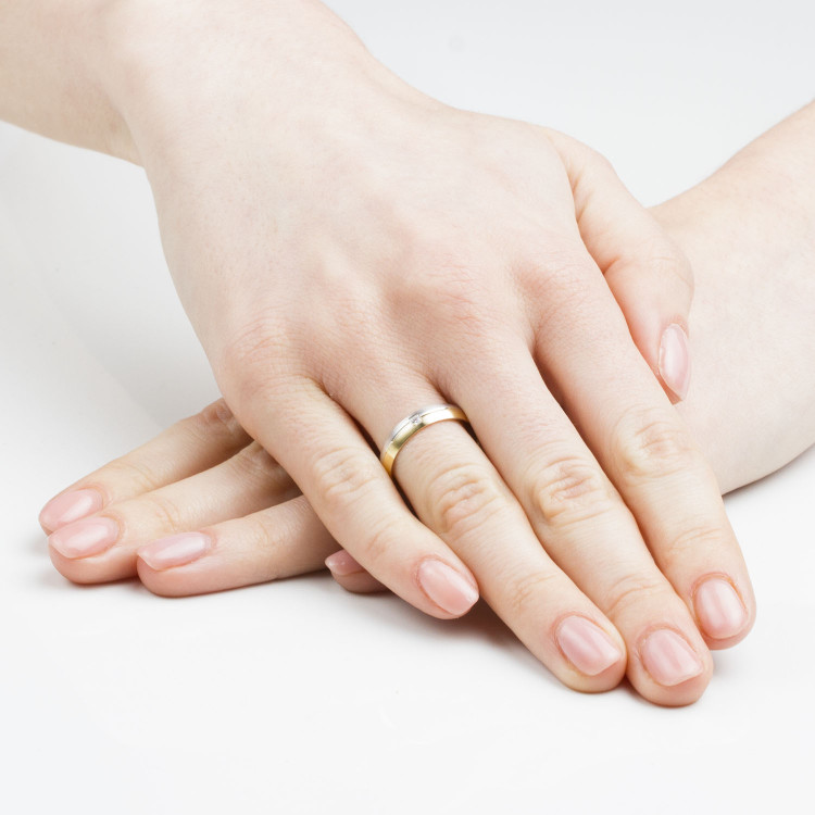 Obrączki ślubne z różowego złota 4mm