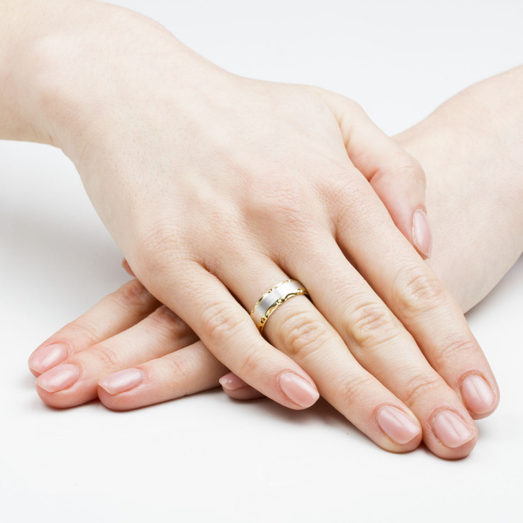 Obrączki ślubne z żółtego złota 6mm