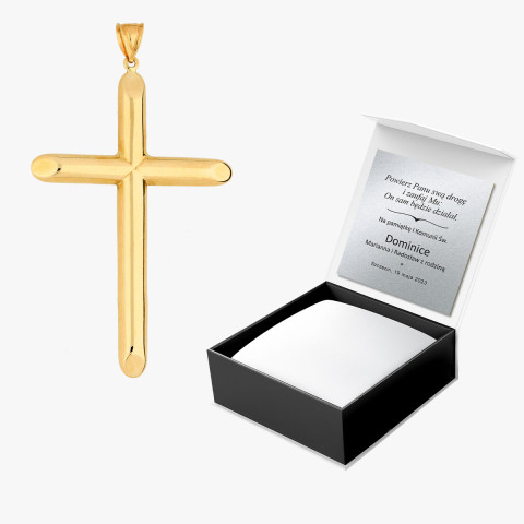 Zawieszka ze złota krzyżyk