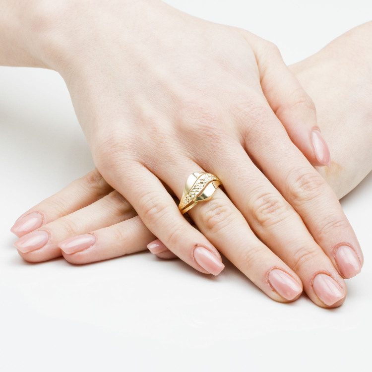 Pierścionek ze złota