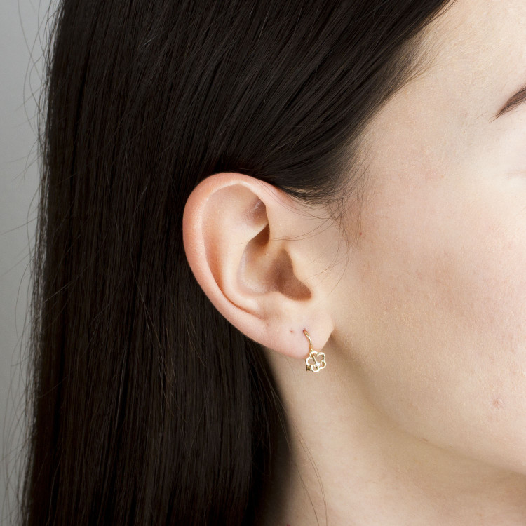 Kolczyki ze złota z cyrkonią