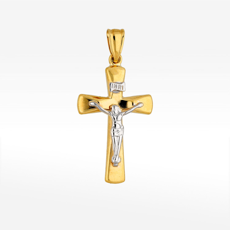 Zawieszka ze złota krzyżyk