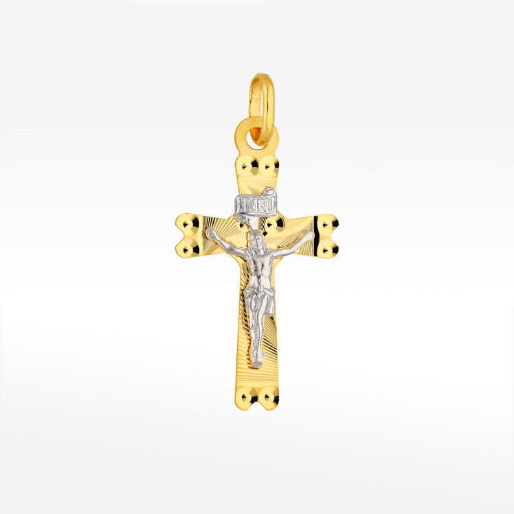 Zawieszka ze złota krzyżyk