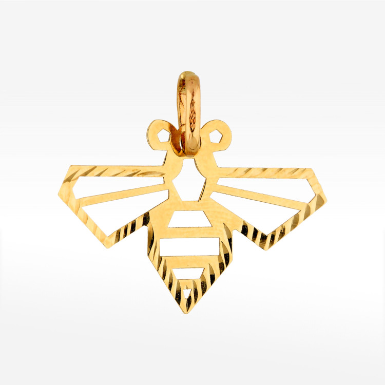 Zawieszka ze złota pszczółka