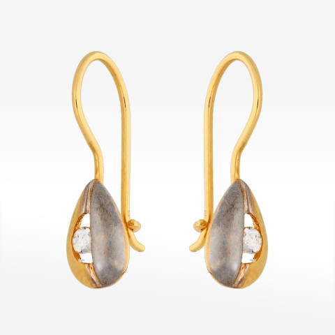 Kolczyki ze złota z cyrkonią