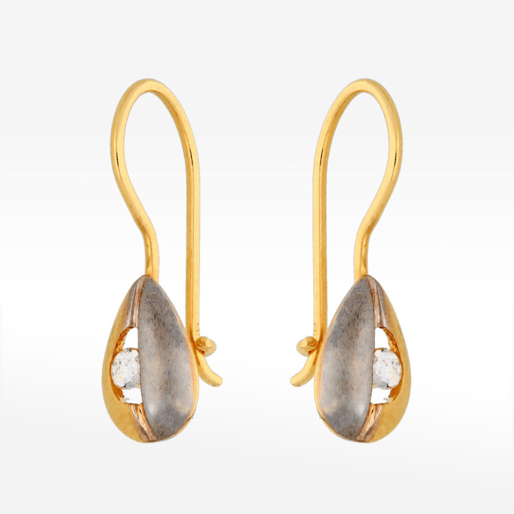 Kolczyki ze złota z cyrkonią