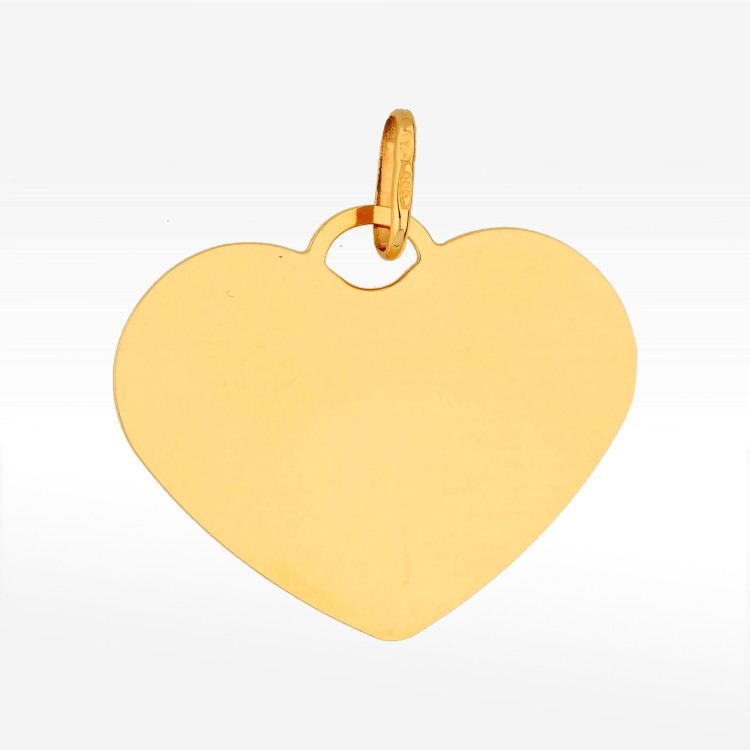 Zawieszka ze złota serce