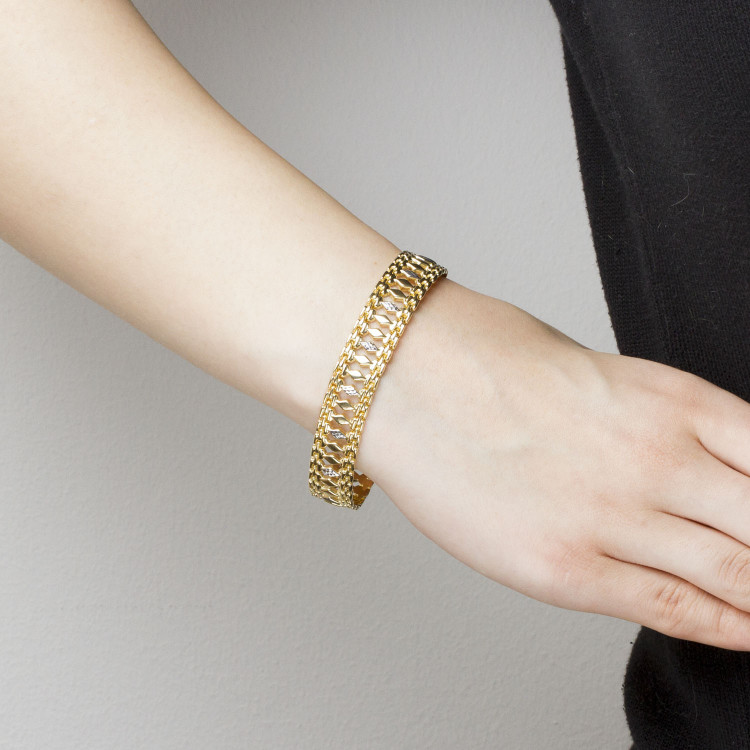 Bransoletka ze złota