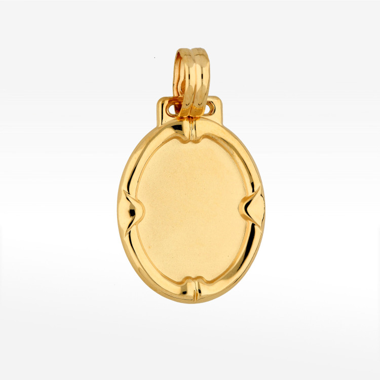 Zawieszka ze złota blaszka