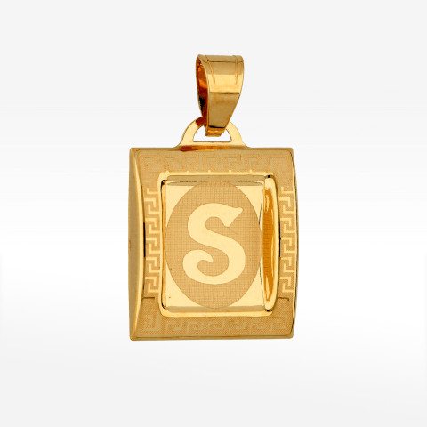 Zawieszka ze złota literka S