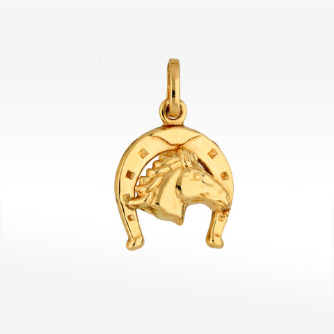 Zawieszka ze złota podkowa