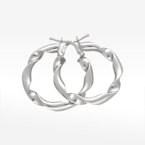 Kolczyki ze złota 2.6cm koła