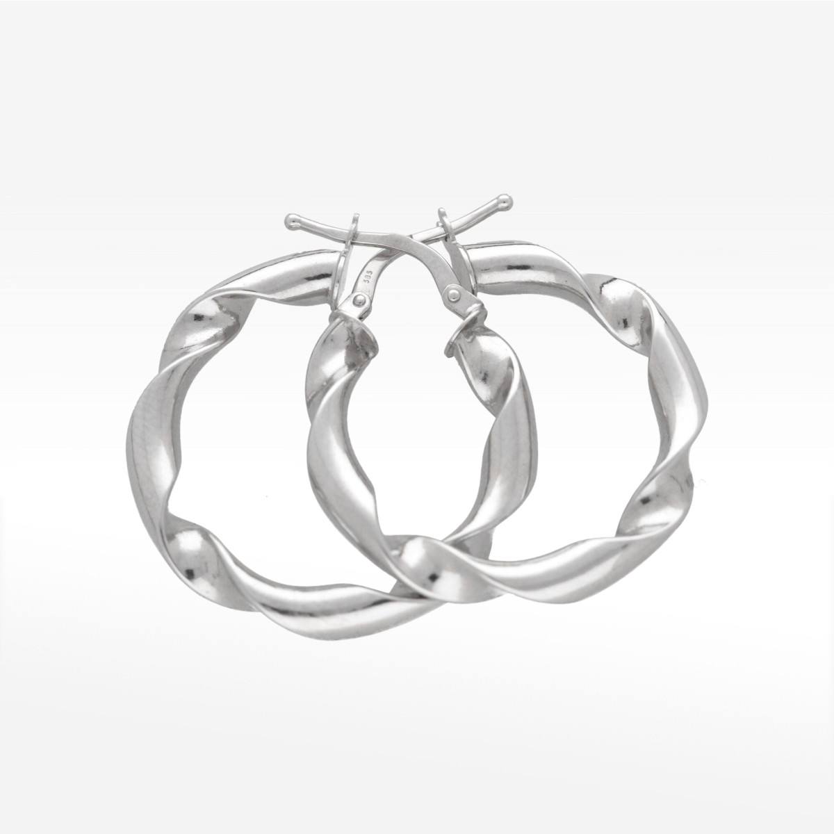 Kolczyki ze złota 2.6cm koła