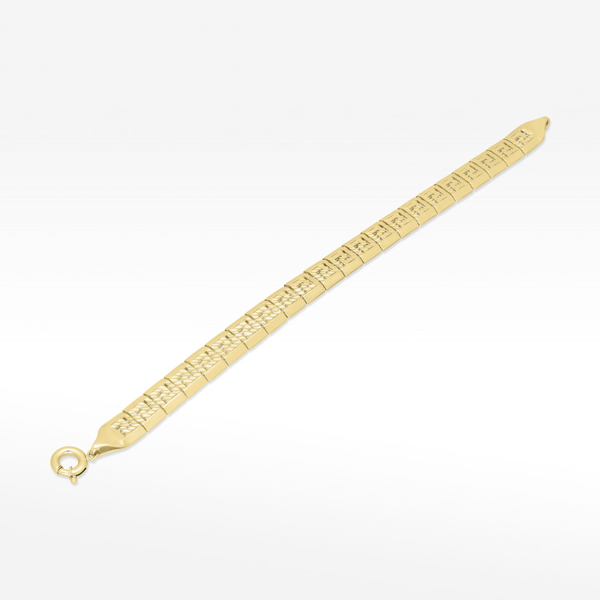 Bransoletka ze złota wzór grecki