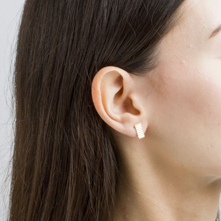 Dall'acqua kolczyki ze złota