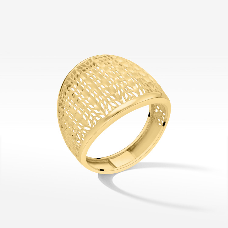 Dall'acqua pierścionek ze złota