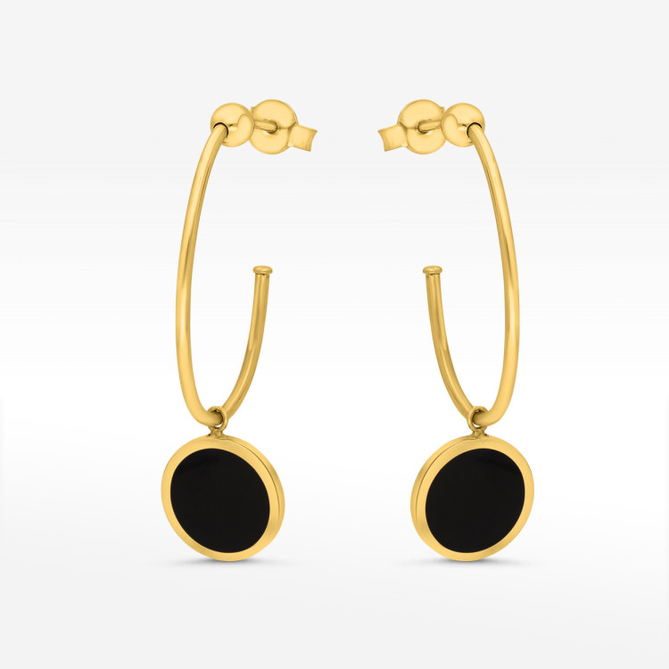 Dall'acqua kolczyki ze złota