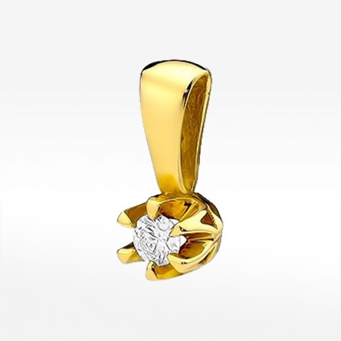 Zawieszka ze złota z diamentem