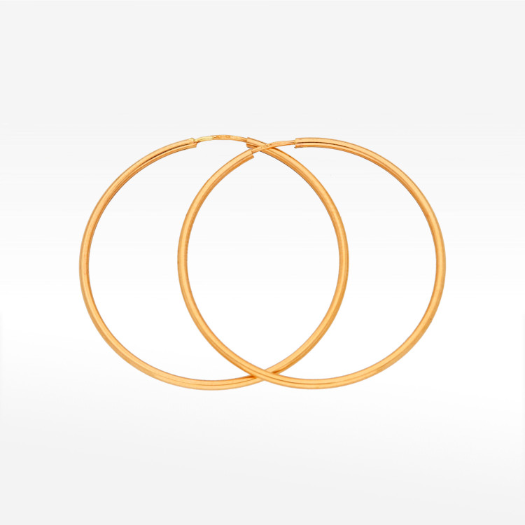 Kolczyki ze złota 3.2cm koła