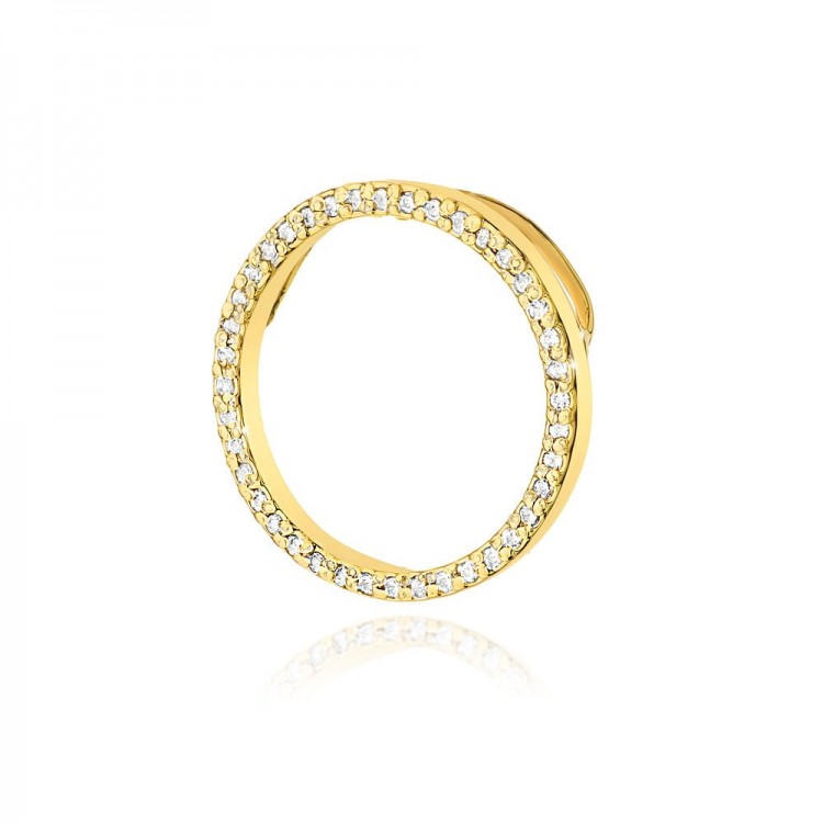 Zawieszka ze złota z diamentami