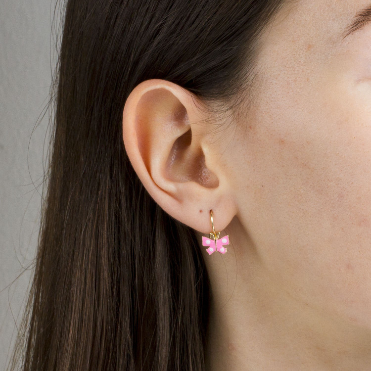 Kolczyki ze złota motylki