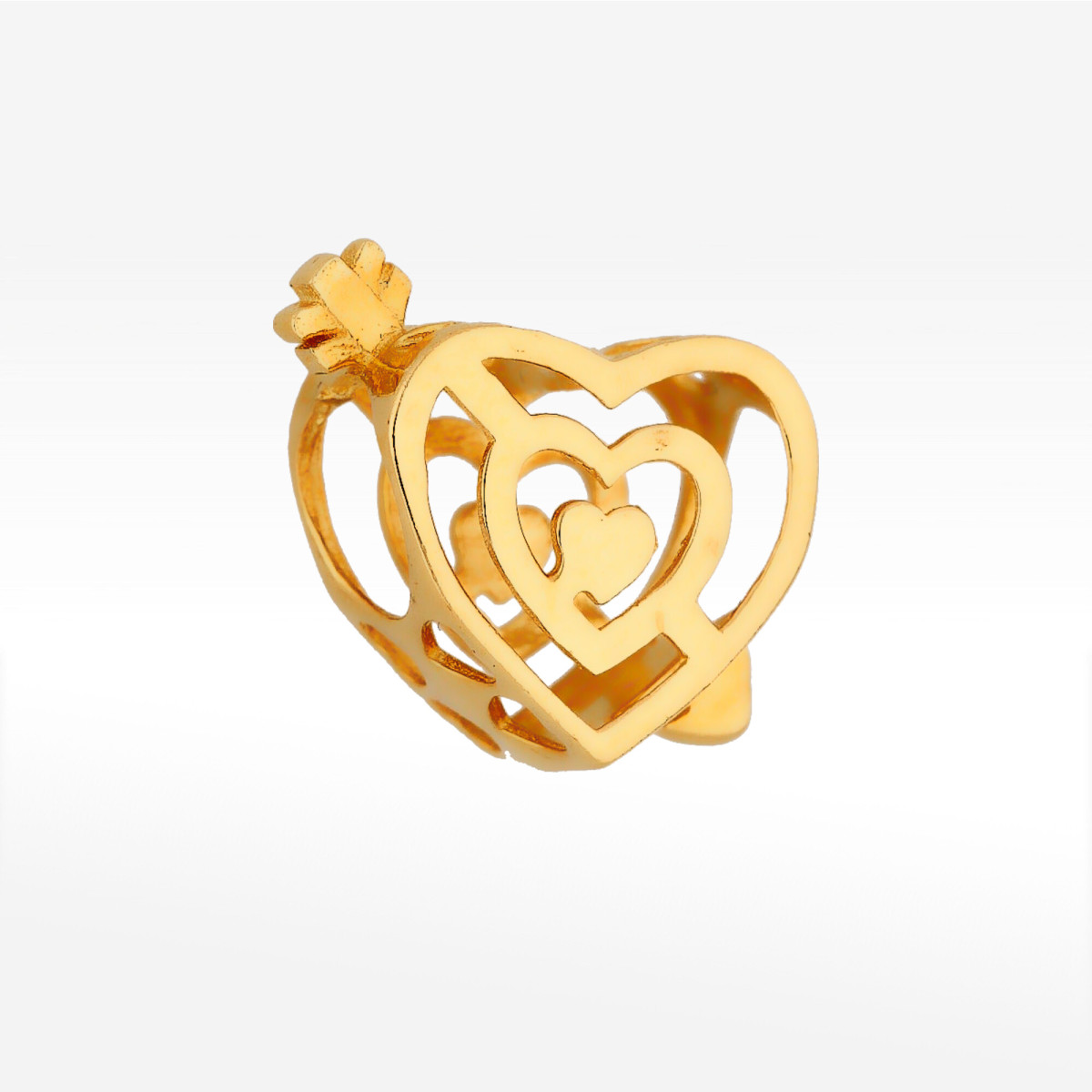 Zawieszka ze złota serce